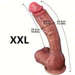 דילדו דגם אדם 34 ס"מ XXL 2