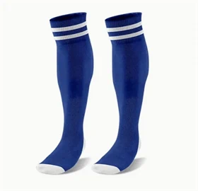 גרביים גבוהות בצבע כחול