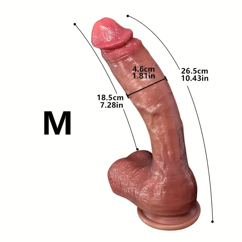 דילדו עבה במיוחד דגם אדם 26.5 ס"מ M