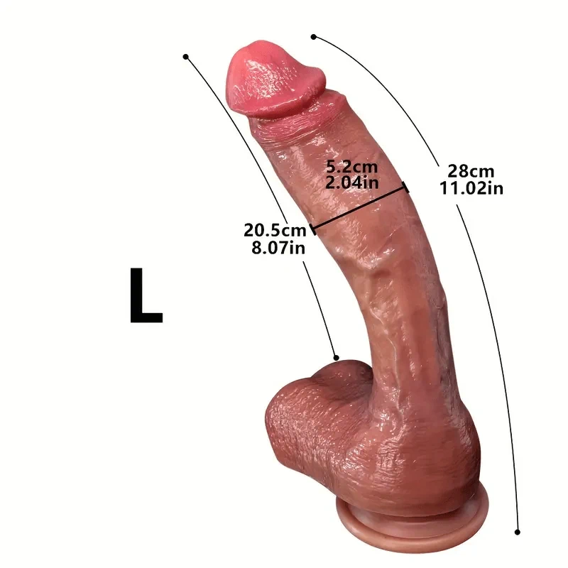 דילדו עבה במיוחד דגם אדם 28 ס"מ L