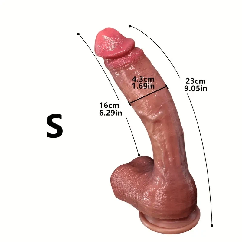 דילדו עבה במיוחד דגם אדם 23 ס"מ S